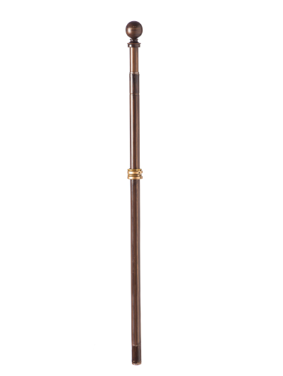 Metal Extendable House Flag Bronze !