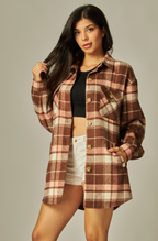 Mazie Plaid Oversized Shacket
