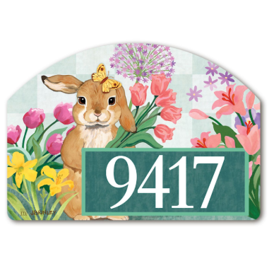 Bunny Bouquet Yard Design