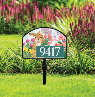 Bunny Bouquet Yard Design