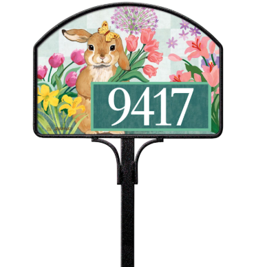 Bunny Bouquet Yard Design