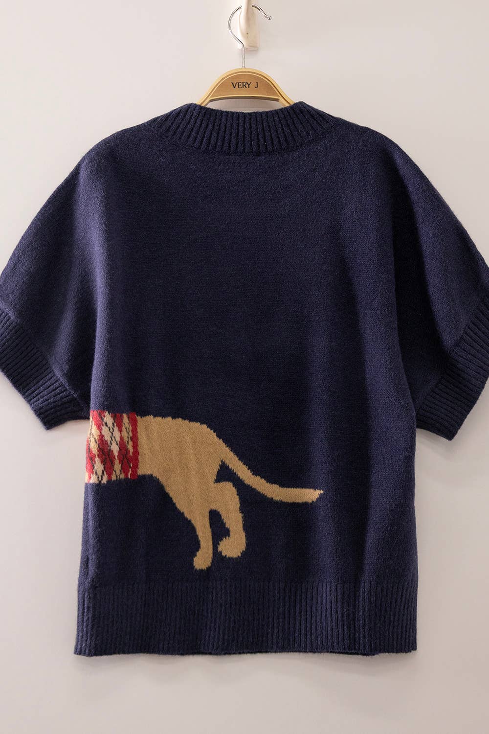 Buddy Dog Graphic Short Sleeve Knit