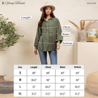 Young Threads - Vintage Washed Lace Patchwork Long Sleeve Shacket NEW