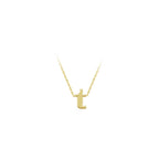 Maya J - Lower Case Mini Initial Necklaces