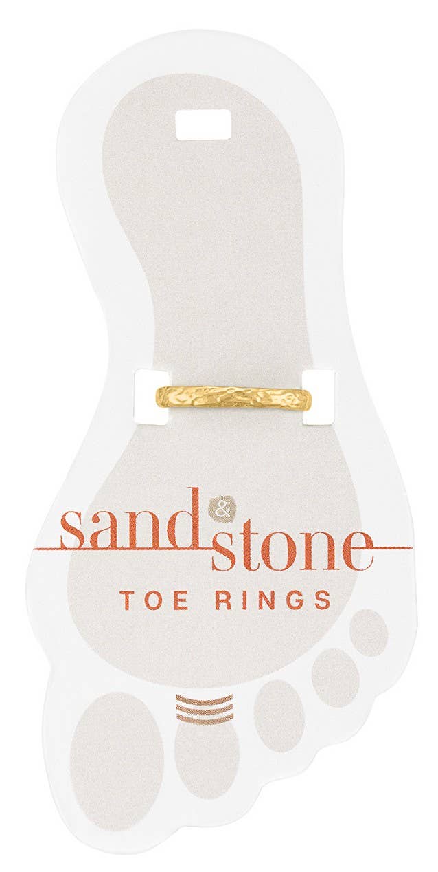 Sand & Stone: Toe Ring Gold