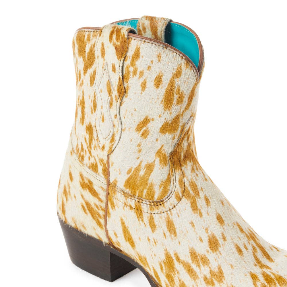 Myra Bag - Cowdie Western Hairon Leather Booties