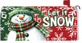 Custom Decor - Mailbox Makeover-Red And Green Snowman
