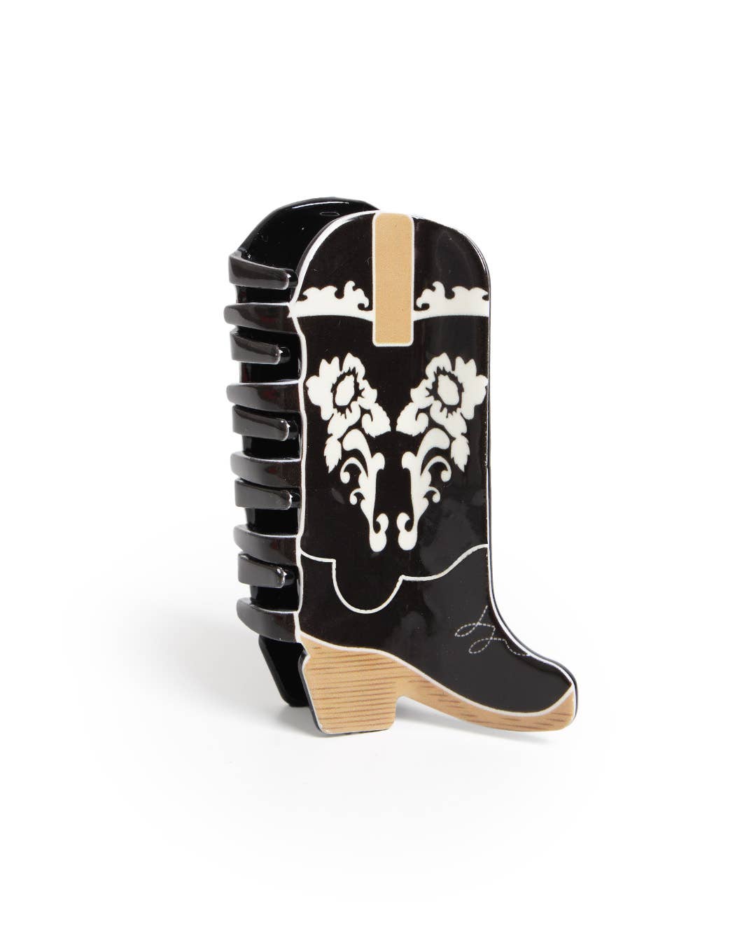 BANDED - Cowgirl Boot Claw Clip