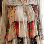 Young Threads - Limited Edition Sweater Knit Jhabla Top with Graceful Tiers