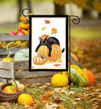 Studio M - Pumpkin Cat Garden Flag