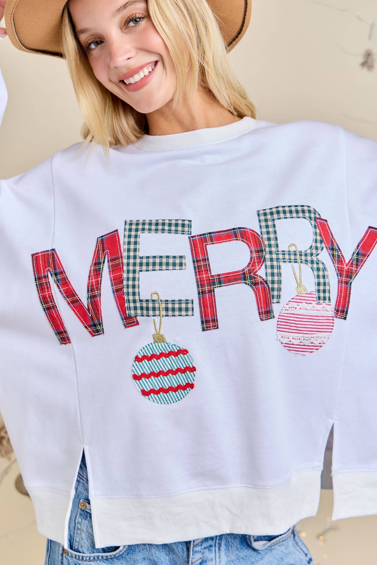 Merry Christmas Sweatshirt – Festive Holiday Pullover