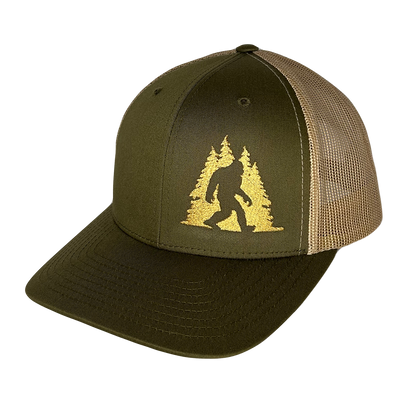 Direction Apparel - Sasquatch in Trees | Curved Bill Trucker