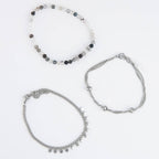 Howard's - Waterproof Bracelet Beaded Chain 3-Piece Set Narelle