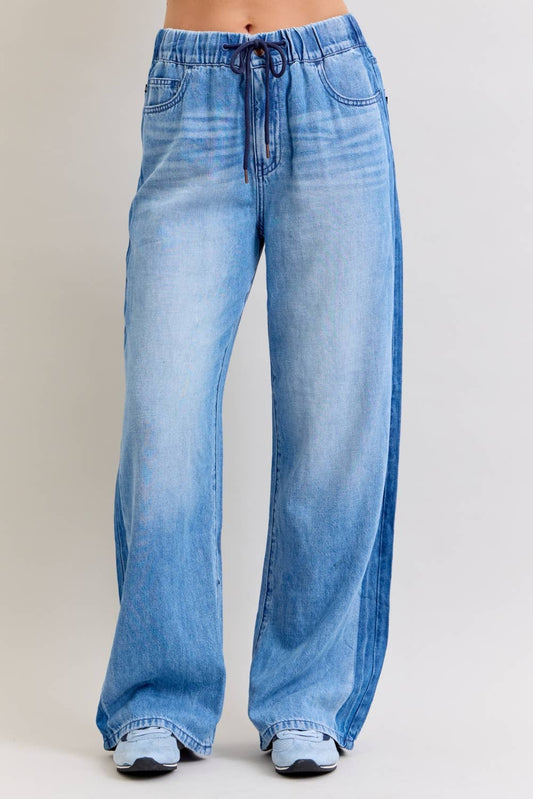 Judy Blue Jeans - HW Wilhemina Elastic WB & Side Panel