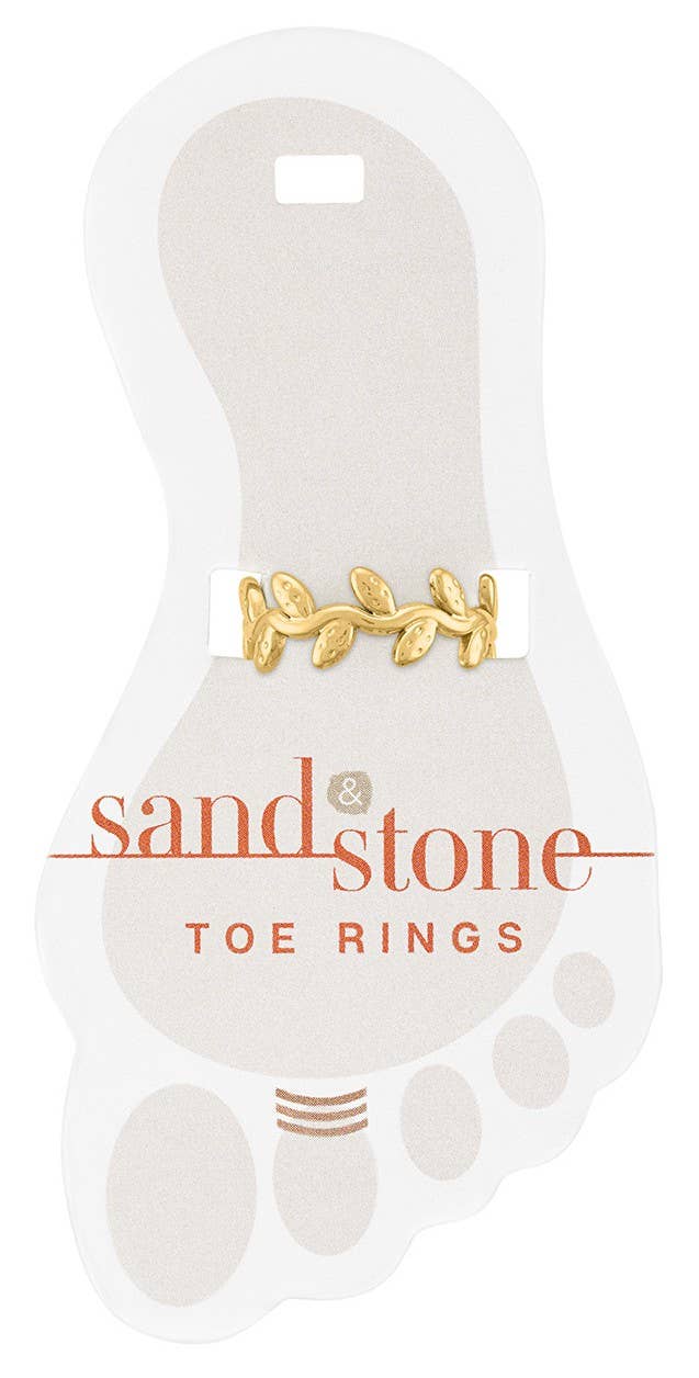 Sand & Stone: Toe Ring Gold