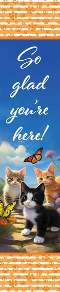 Custom Decor - Yard Expression-Kittens and Butterflies