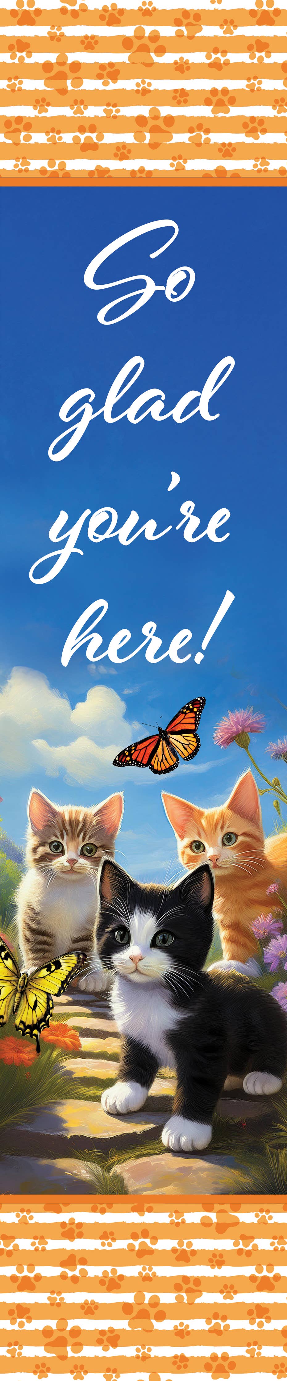 Custom Decor - Yard Expression-Kittens and Butterflies