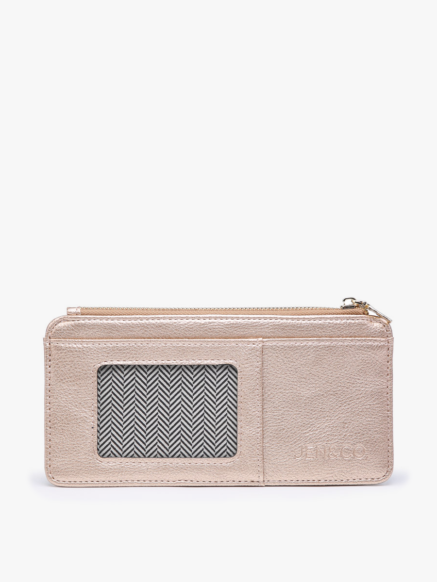 Jen & Co. - WL1889 Saige Slim Card Holder Women's Wallet