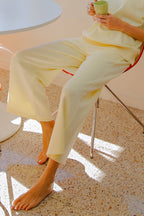 Rae Mode - MODAL SCUBA CROPPED WIDE PANT