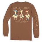 Simply Southern Just A Silly Goose Long Sleeve Tee