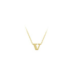 Maya J - Lower Case Mini Initial Necklaces