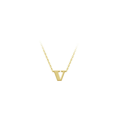 Maya J - Lower Case Mini Initial Necklaces