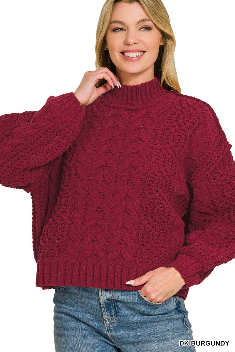 Evie Cable Knit Sweater