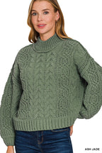 Evie Cable Knit Sweater