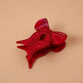 The Darling Effect - Shape Up Claw Clip-Red Bow