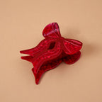 The Darling Effect - Shape Up Claw Clip-Red Bow