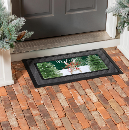 Candy Cane Rabbit Sassafras Switch Mat