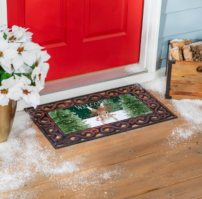 Candy Cane Rabbit Sassafras Switch Mat