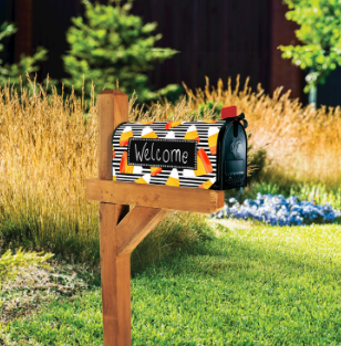 Candy Corn Welcome MailWrap