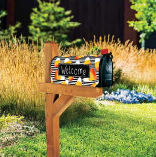 Candy Corn Welcome MailWrap