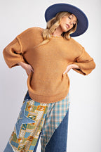 Easel Chunky And Cozy Oversized Knit Sweater