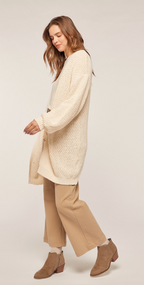 Chunky Long Oversized Cardigan