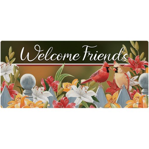 "Cardinal Pair" Mini Mat Insert