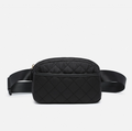 Caroline Quilted Belt Bag w/ Front Pocket | M2510