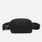 Caroline Quilted Belt Bag w/ Front Pocket | M2510