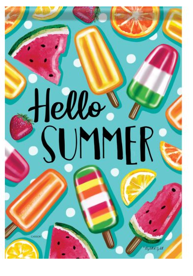 Summer Popsicles Dura Soft™ Flag