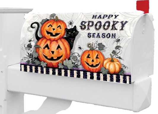 Cat & Pumpkin-Mailbox Makeover