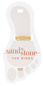 Sand & Stone: Toe Ring Gold