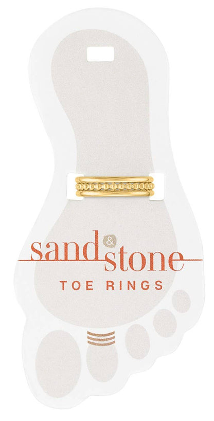 Sand & Stone: Toe Ring Gold