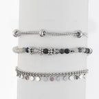 Howard's - Waterproof Bracelet Beaded Chain 3-Piece Set Narelle
