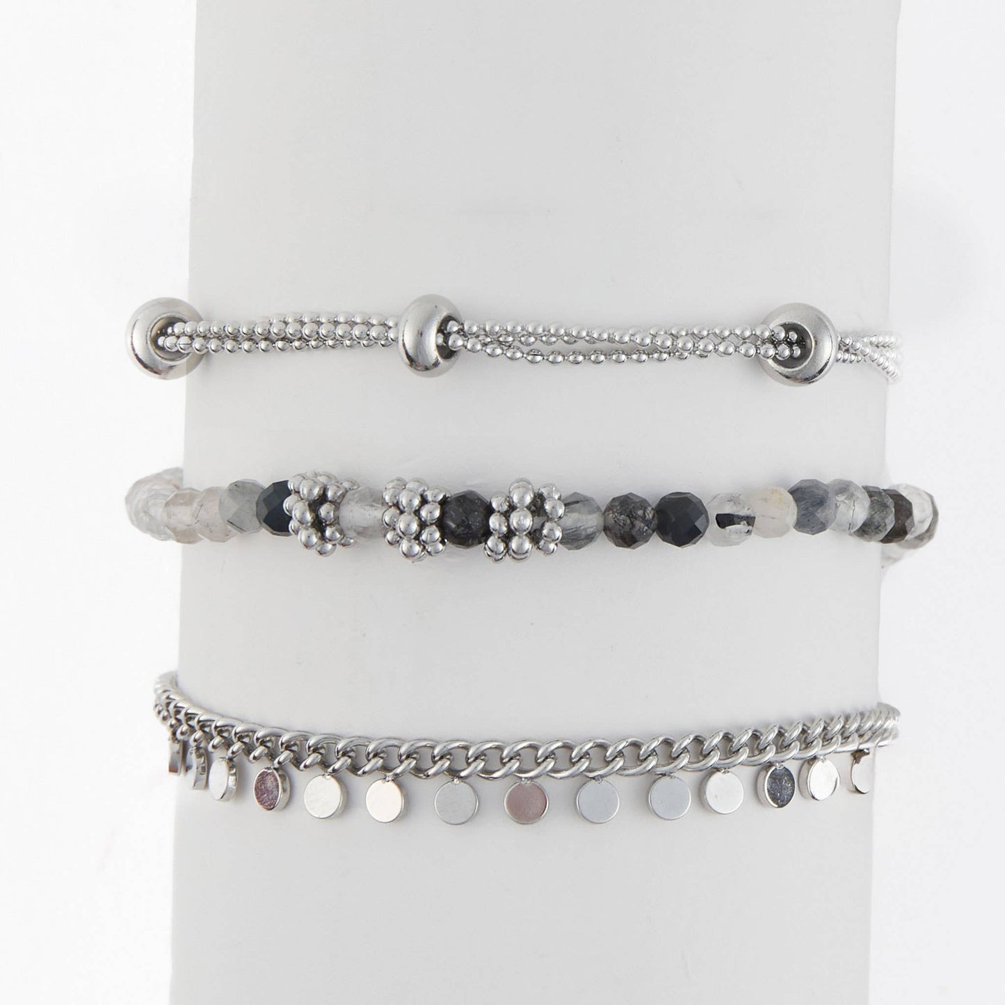 Howard's - Waterproof Bracelet Beaded Chain 3-Piece Set Narelle