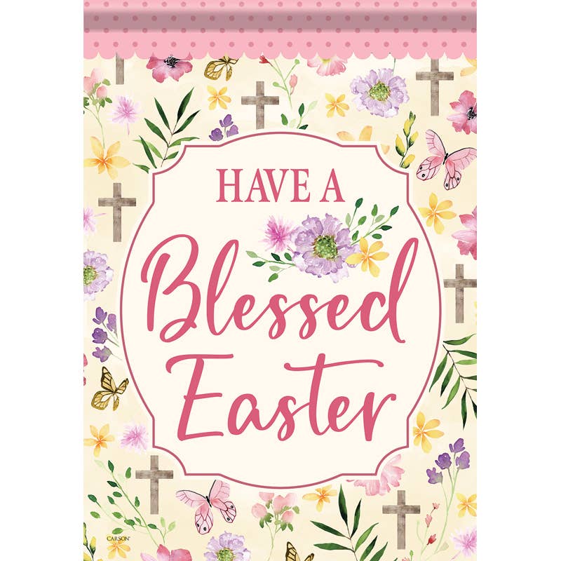"Blessed Easter" Dura Soft™ Flag