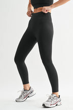 Mono B - Newport FlexForm Foldover High-Waisted Leggings