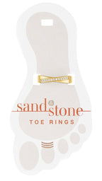 Sand & Stone: Toe Ring Gold