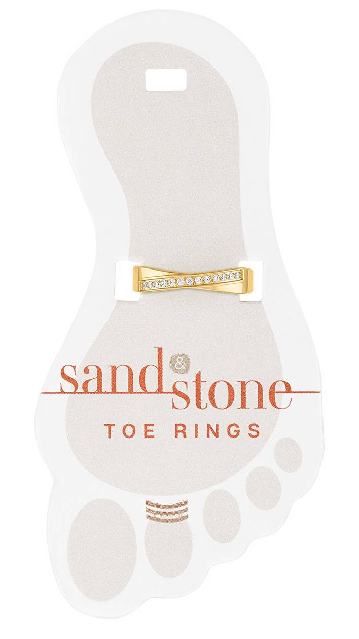 Sand & Stone: Toe Ring Gold