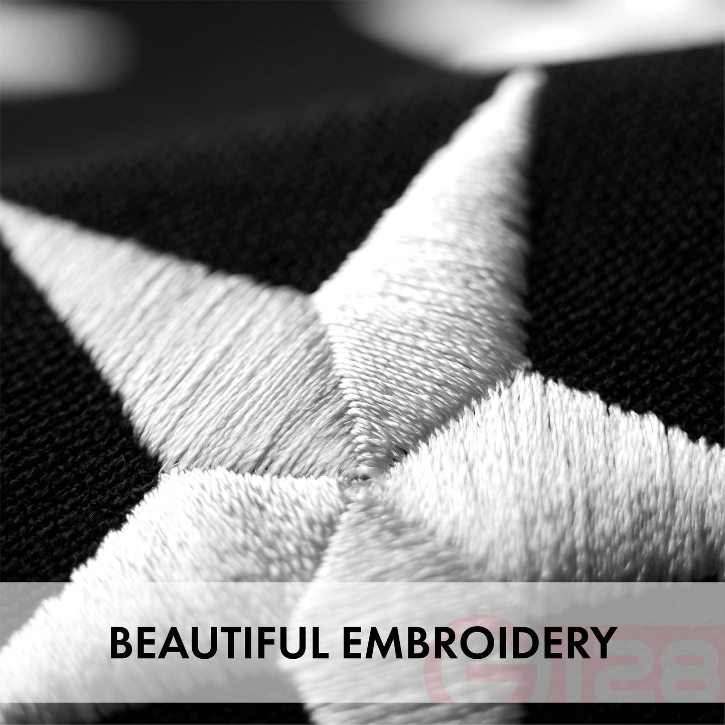 G128 - Thin Red & Thin Blue Line Flag 220GSM Embroidered Spun Polyester 3x5 Ft